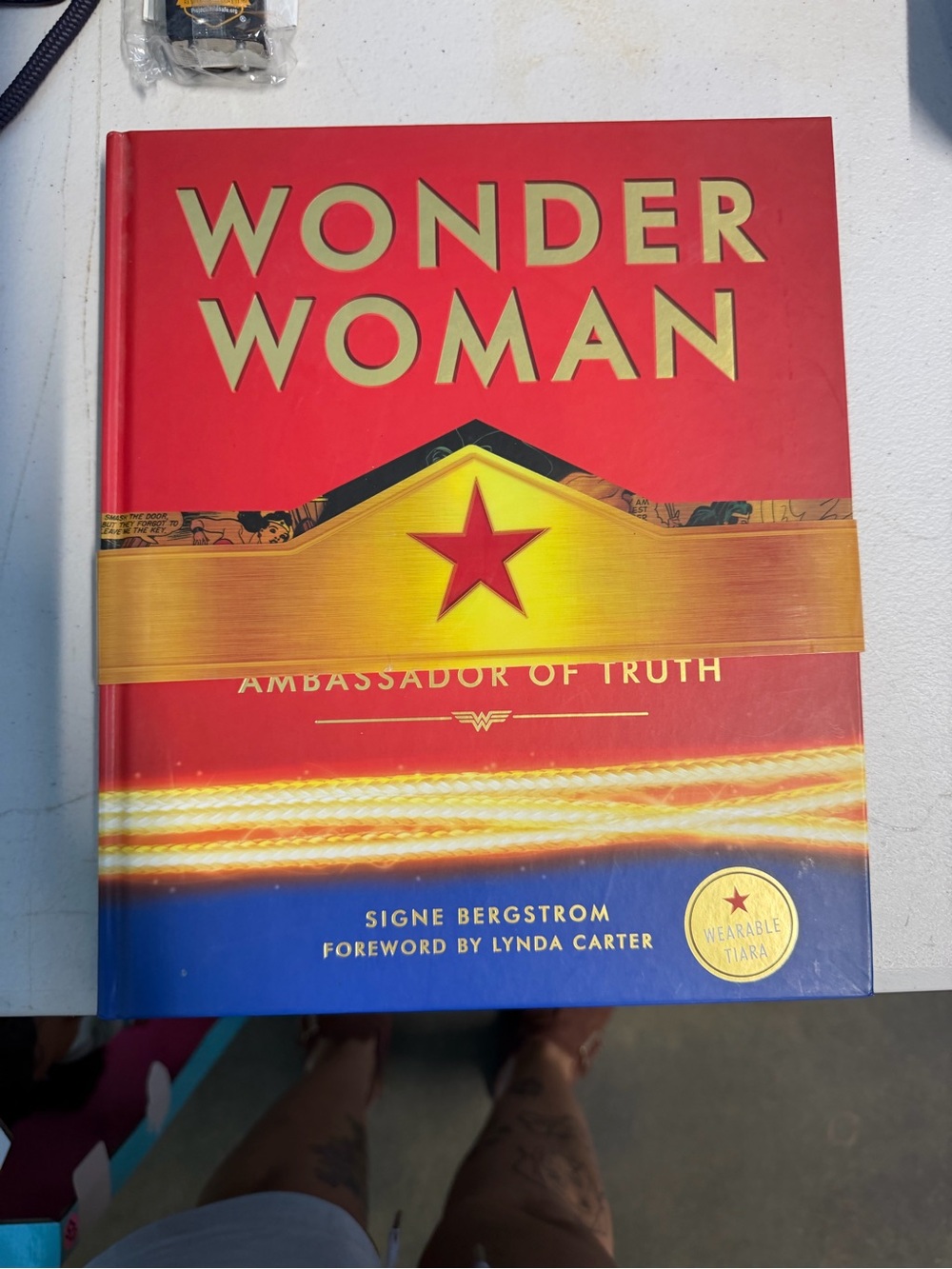 Wonder Woman: Ambassador of Truth Hardcover – Red, Gold, Blue